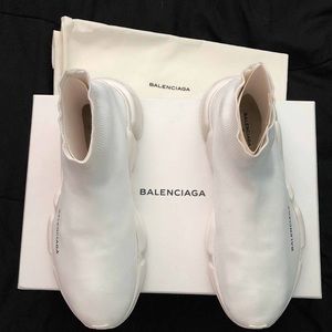 Balenciaga Speed Trainer White, 100% Authentic